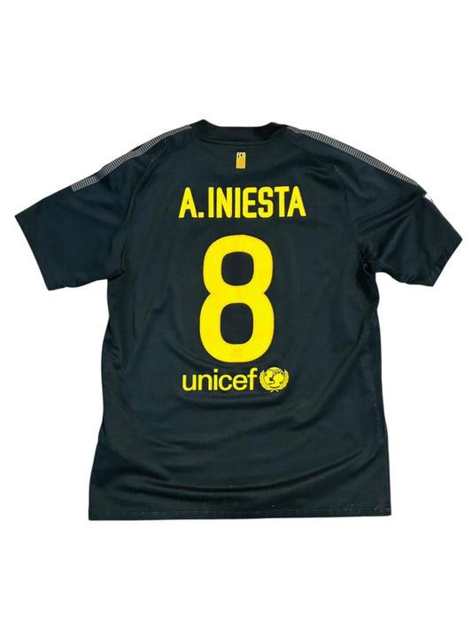 FC Barcelona 2011/12 Away - Iniesta 8 (Large)