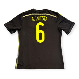 Spain 2014 Away - Iniesta 6 (Medium) - KITLAUNCH