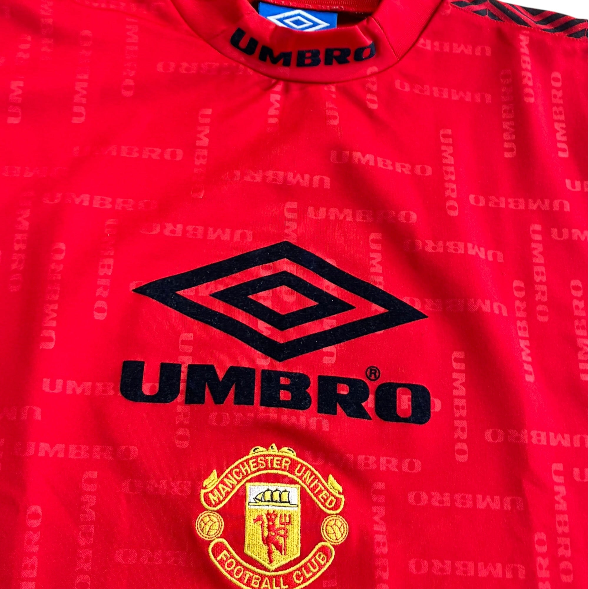 Manchester United FC 1997/98 Red Umbro Pre Match (Medium)