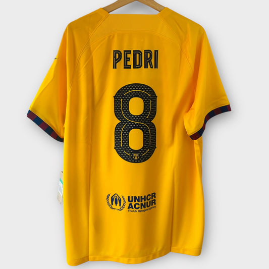 FC Barcelona 2023/24 Senyera 4th - Pedri 8 *NEW* (XL)