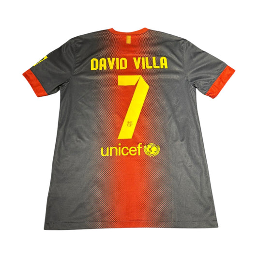FC Barcelona 2012/13 Home - David Villa 7 (Medium)