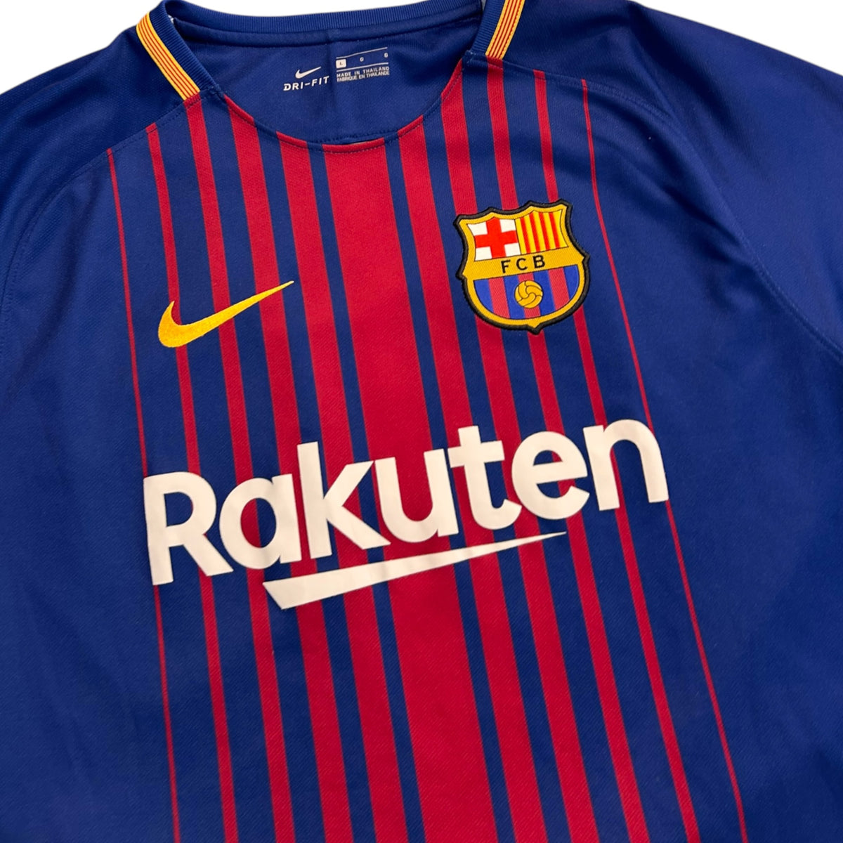 FC Barcelona 2017/18 Home - Messi 10 (Large)