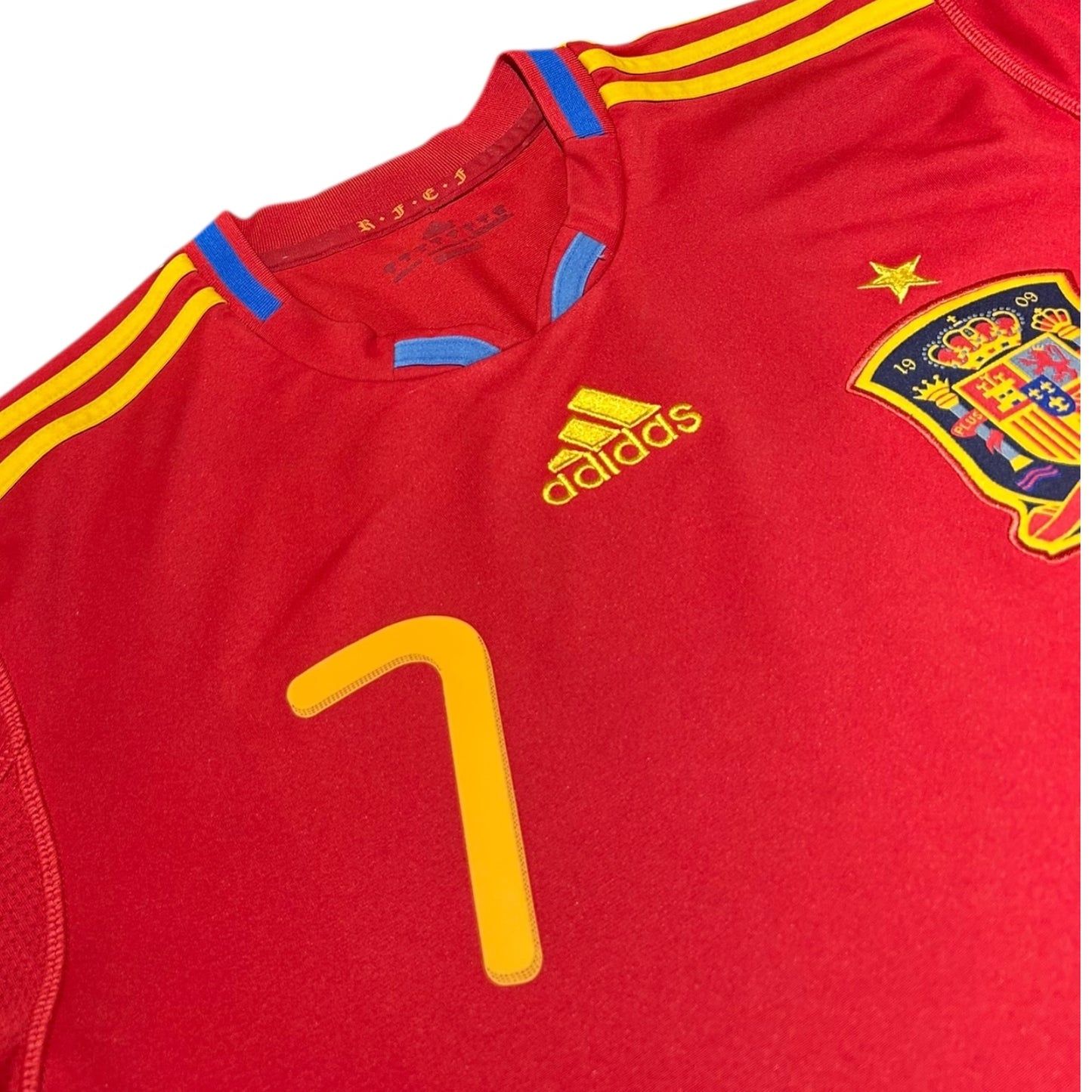 Spain 2010 Home - David Villa 7 (Medium)