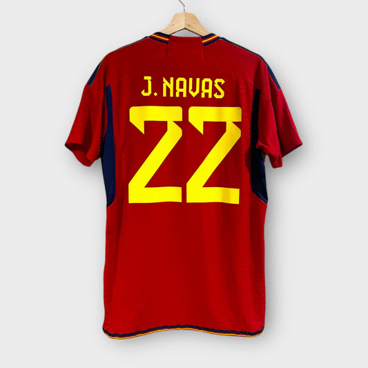 Spain 2022 Home Player Version - Jesús Navas 22 (Medium)