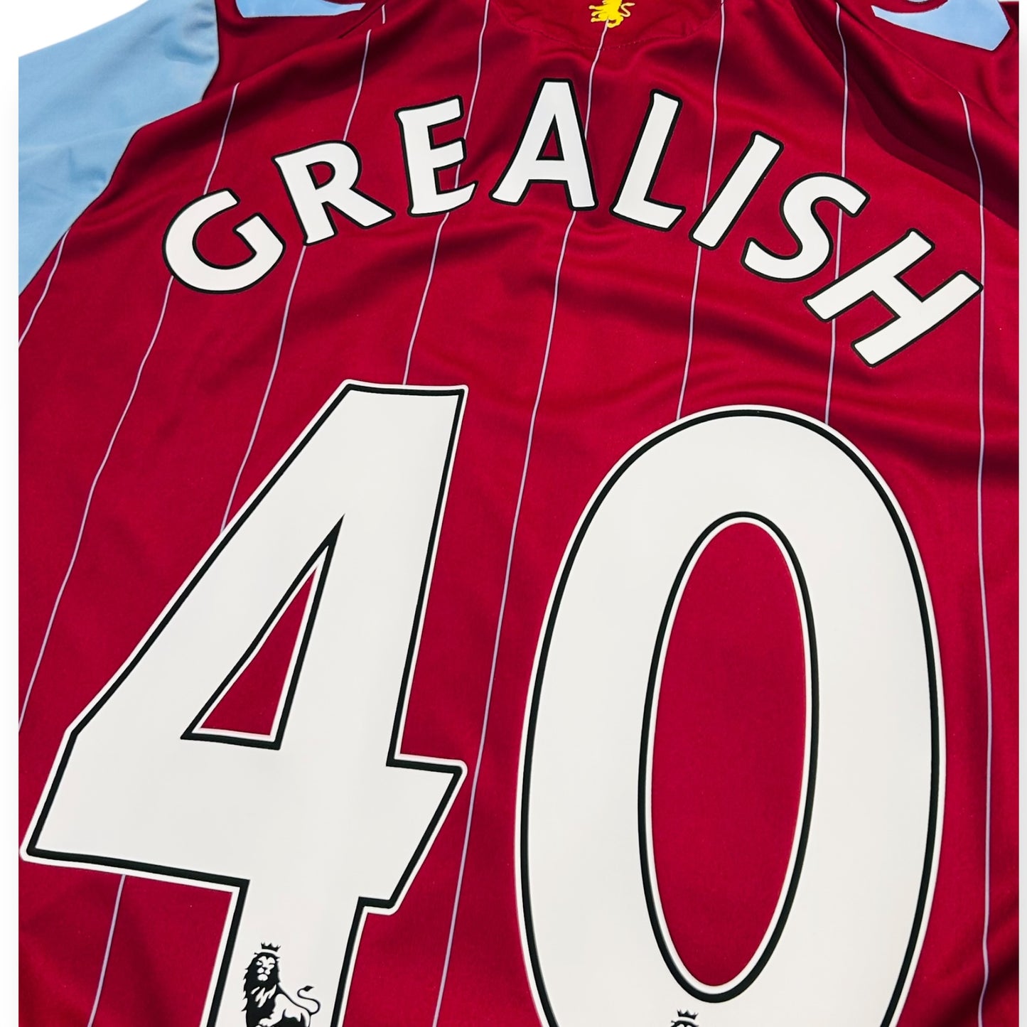 Aston Villa 2014/15 Home - Grealish 40 (Medium) - KITLAUNCH