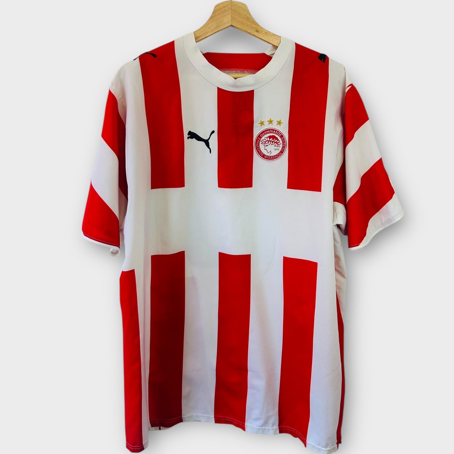 Olympiacos 2006/07 Home - Rivaldo 10 (Large)