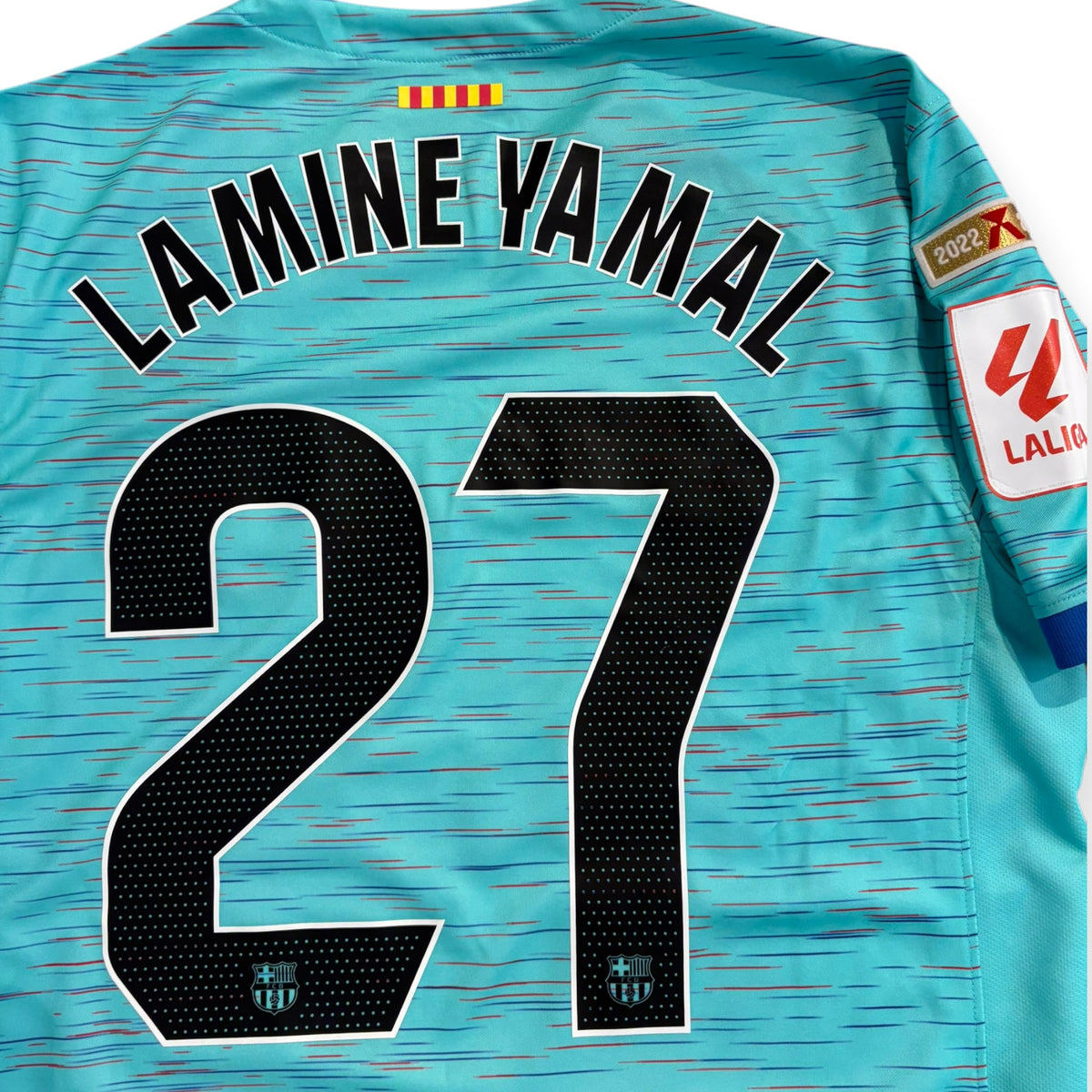 FC Barcelona 2023/24 3rd *New* - Lamine Yamal 27 (Small) - KITLAUNCH