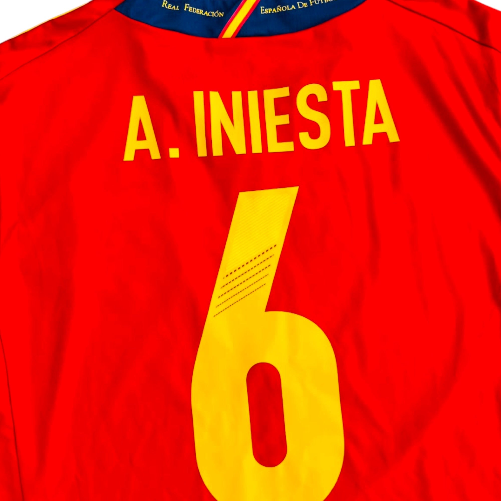 Spain 2012 Home - Iniesta 6 (Large)