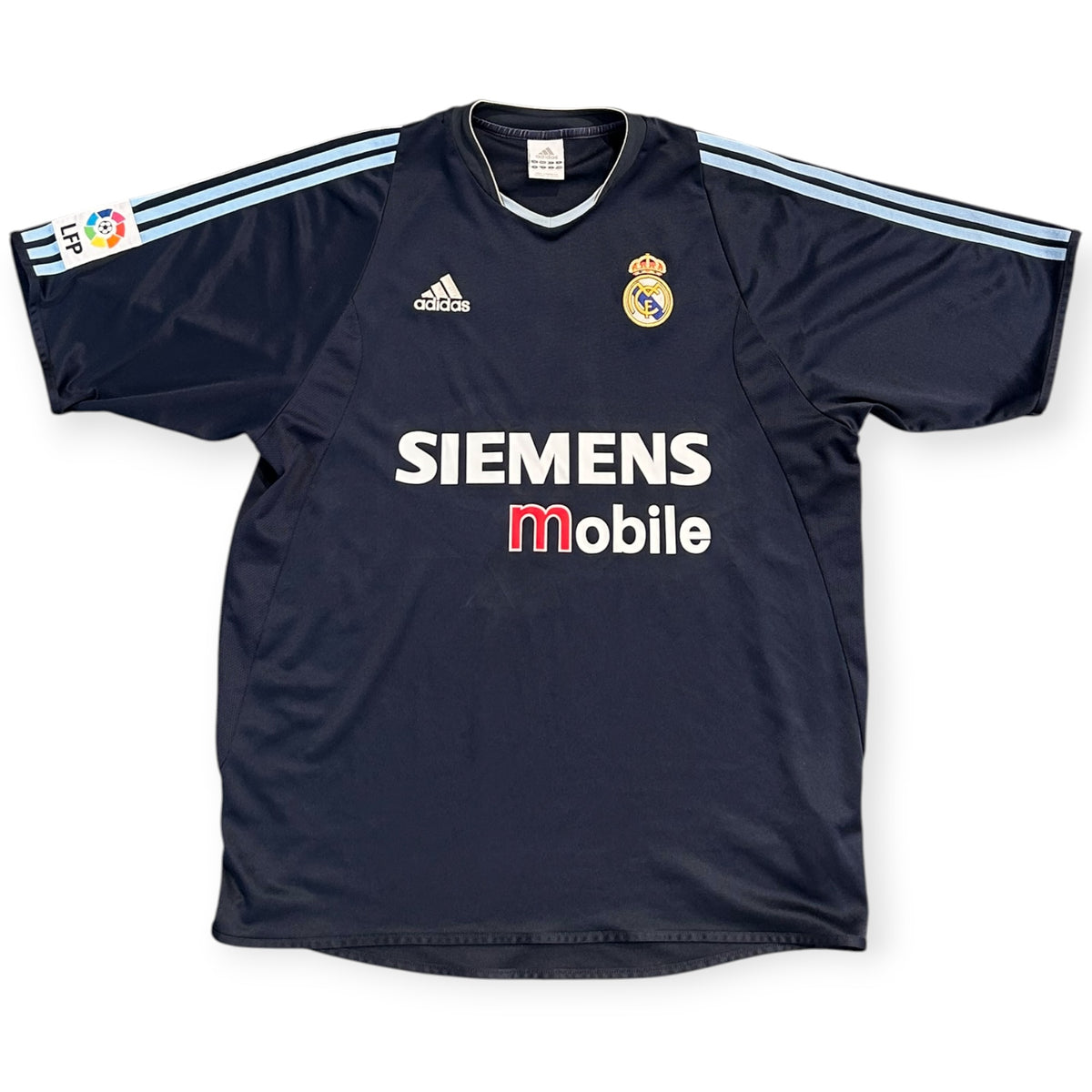 Real Madrid 2003/04 Away + Shorts - Ronaldo 9 (Large) - KITLAUNCH