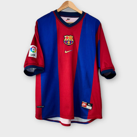 FC Barcelona 1998/99 Home Shirt (XL)