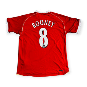 Manchester United FC 2006/07 Home - Rooney 8 (Medium)