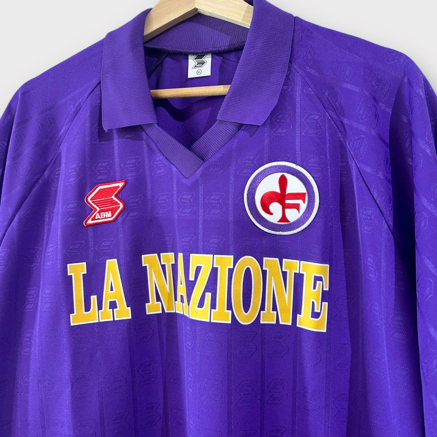 Fiorentina 1989/90 Home Shirt ABM Re-edition (Various Sizes)