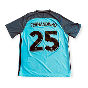Manchester City 2016/17 Home - Fernandinho 25 (XL)