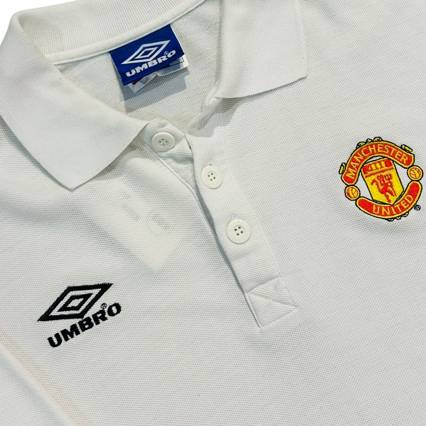 Manchester United 90s Umbro Polo (XL)