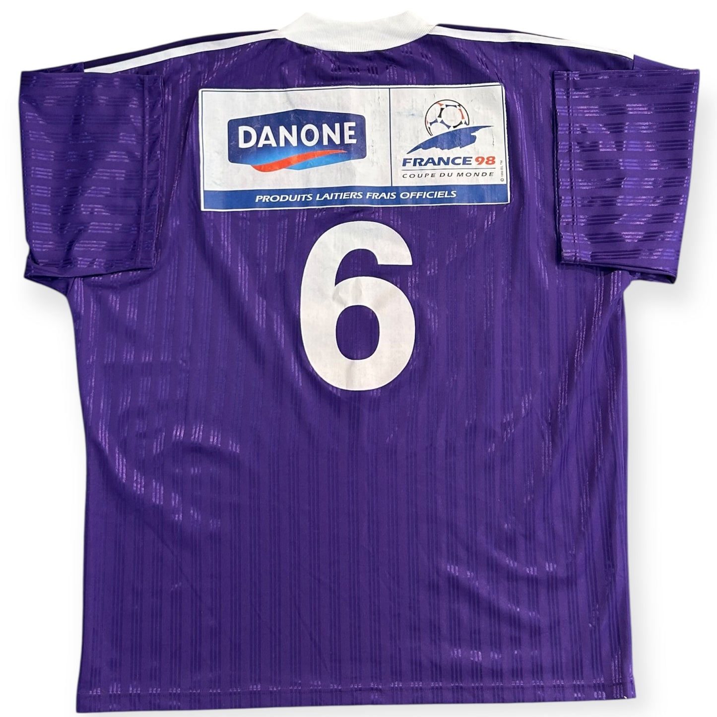 France 1998 Coupe de Monde Youth Shirt - #6 (XL) - KITLAUNCH