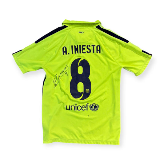 FC Barcelona 2014/15 3rd *Signed* - Iniesta 8 (Medium)