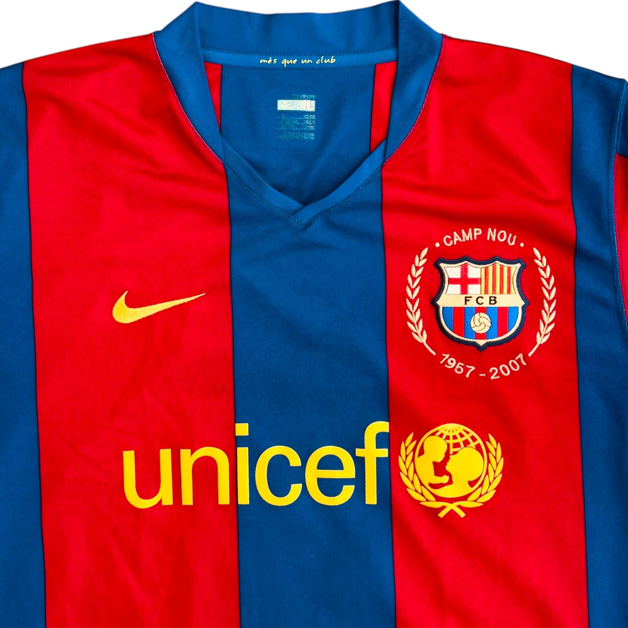 FC Barcelona 2007/08 Home - Messi 19 (Large)