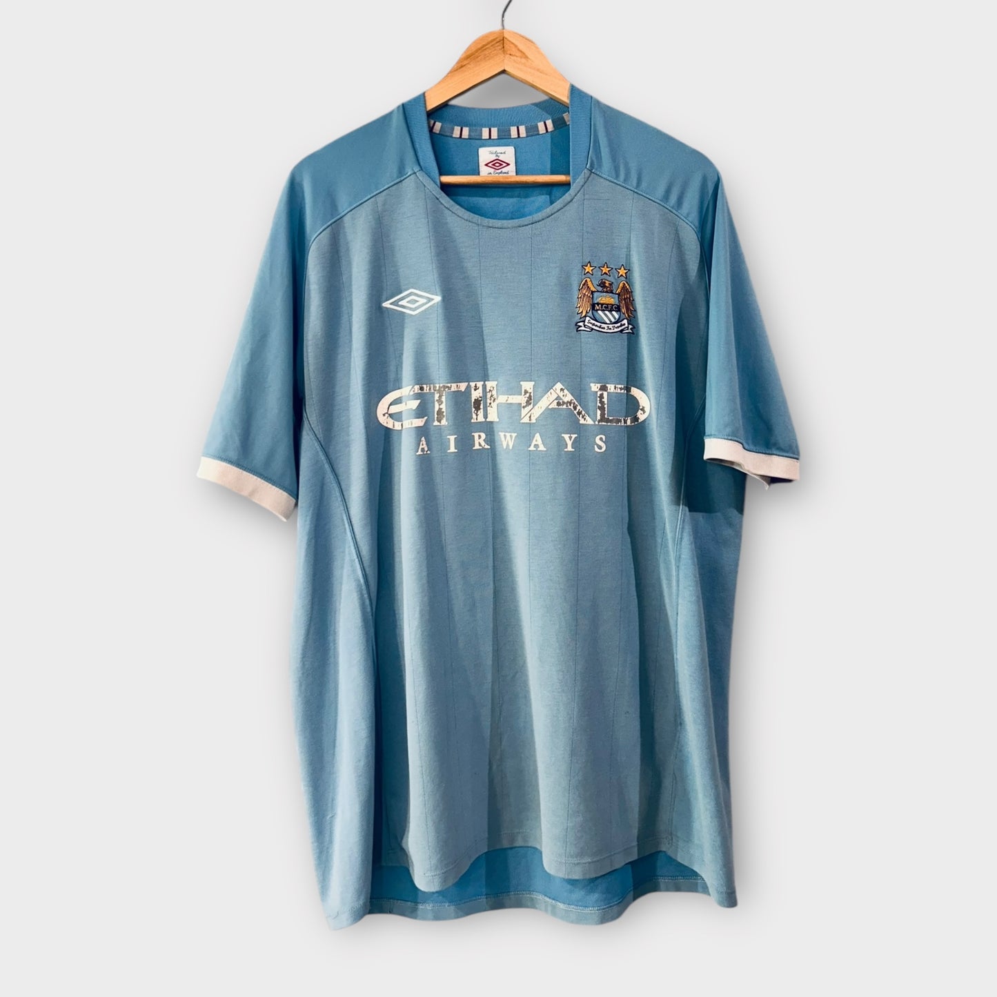 Manchester City 2010/11 Home Shirt - Tevez 32 (XL)