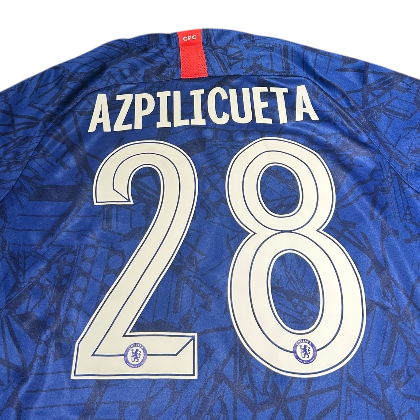 Chelsea FC 2019/20 Home - Azpilicueta 28 (Medium)