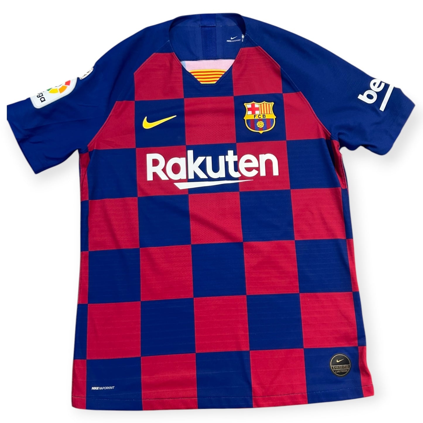 FC Barcelona 2019/20 Home Player Version - Messi 10 *Brand New* (Large) - KITLAUNCH