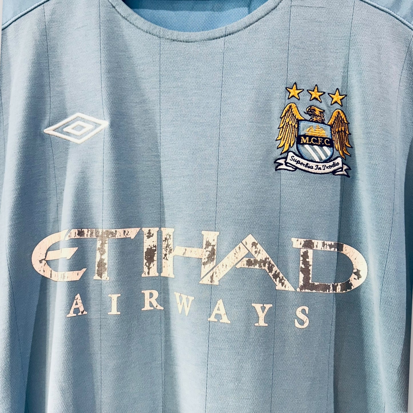 Manchester City 2010/11 Home Shirt - Tevez 32 (XL)