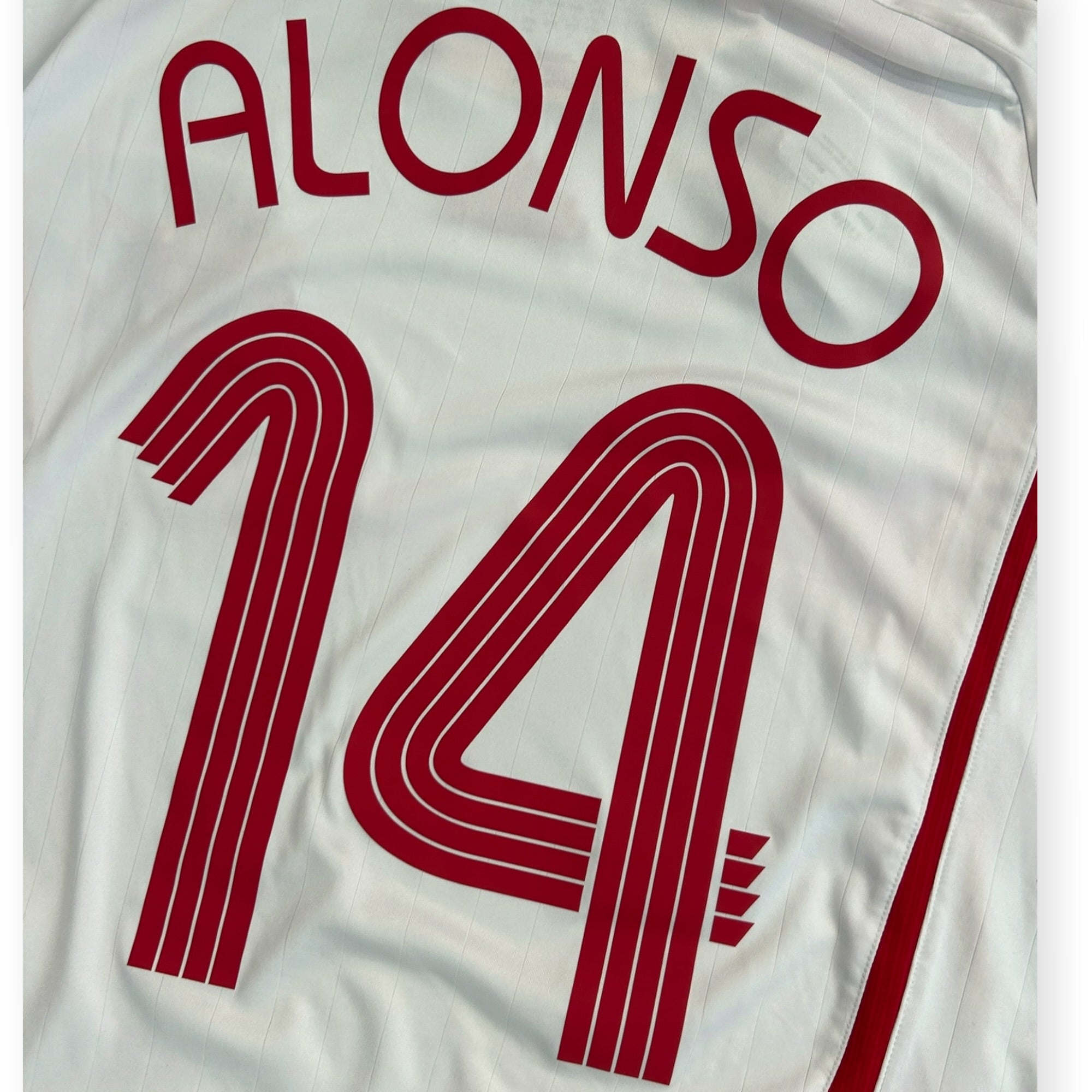 Spain 2006 Away - Alonso 14 (Medium) - KITLAUNCH