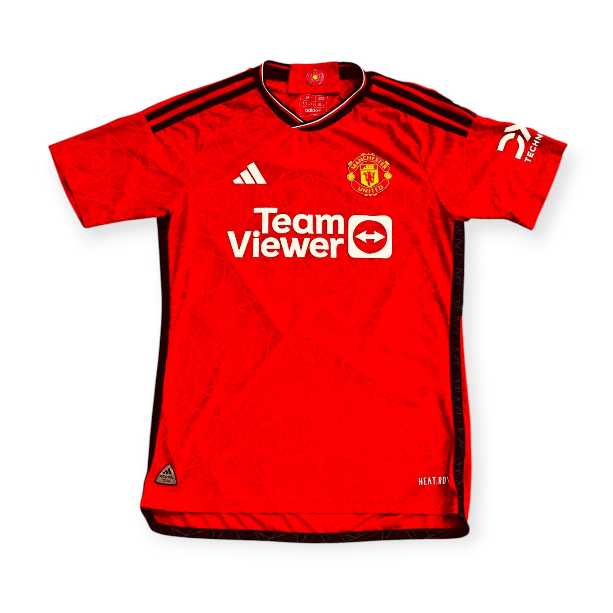Manchester United FC 2023/24 Home Authentic - B. Fernandes 8 (Medium)