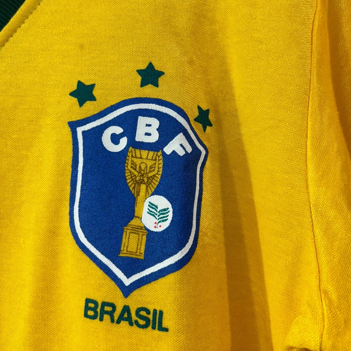 Brazil 1986 Original Topper Home Shirt (Small)