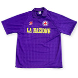Fiorentina FC 1989/90 Home ABM Re-issue *Brand New* (Multiple Sizes) - KITLAUNCH