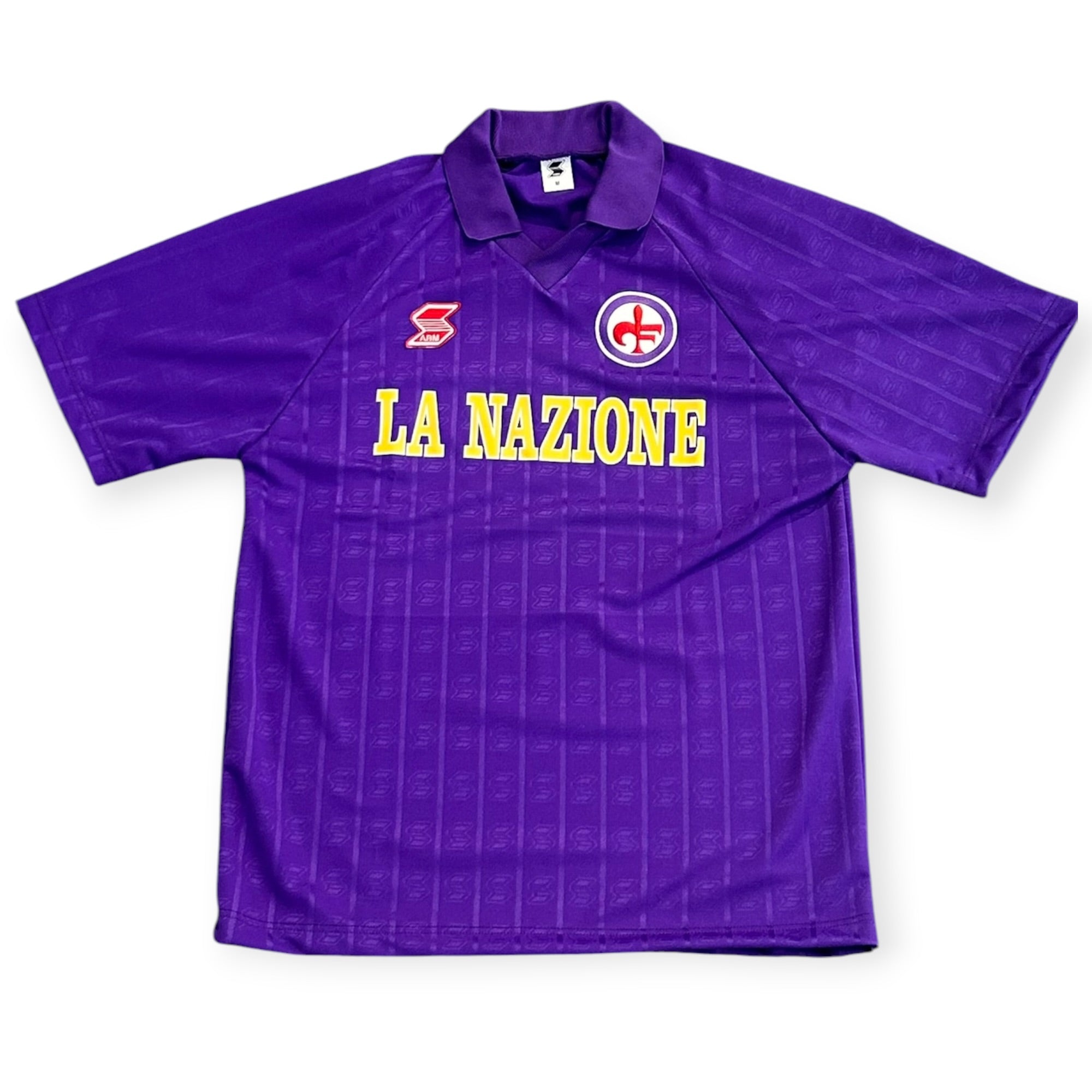 Fiorentina FC 1989/90 Home ABM Re-issue *Brand New* (Multiple Sizes) - KITLAUNCH