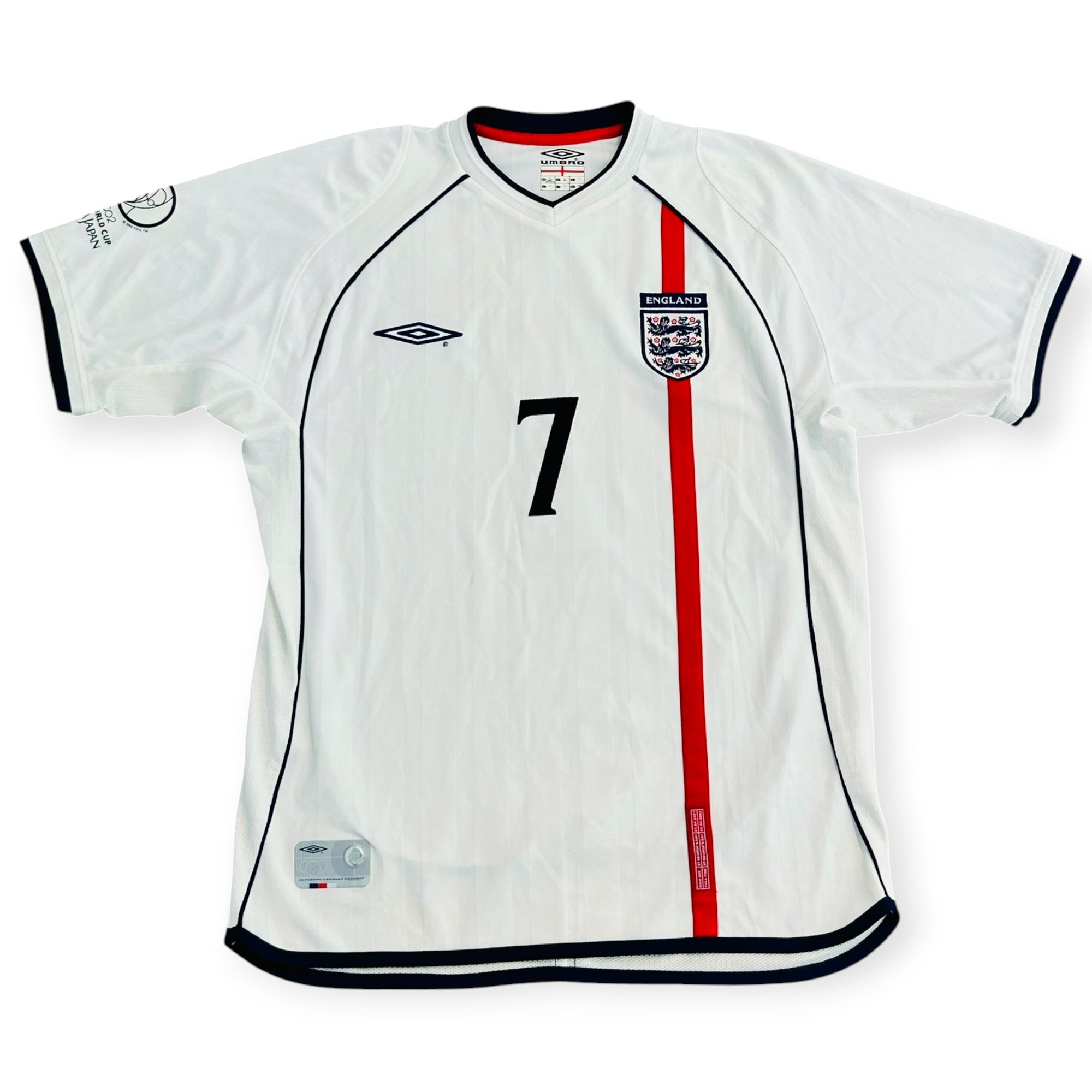 England 2002 Home- Beckham 7 (Medium)