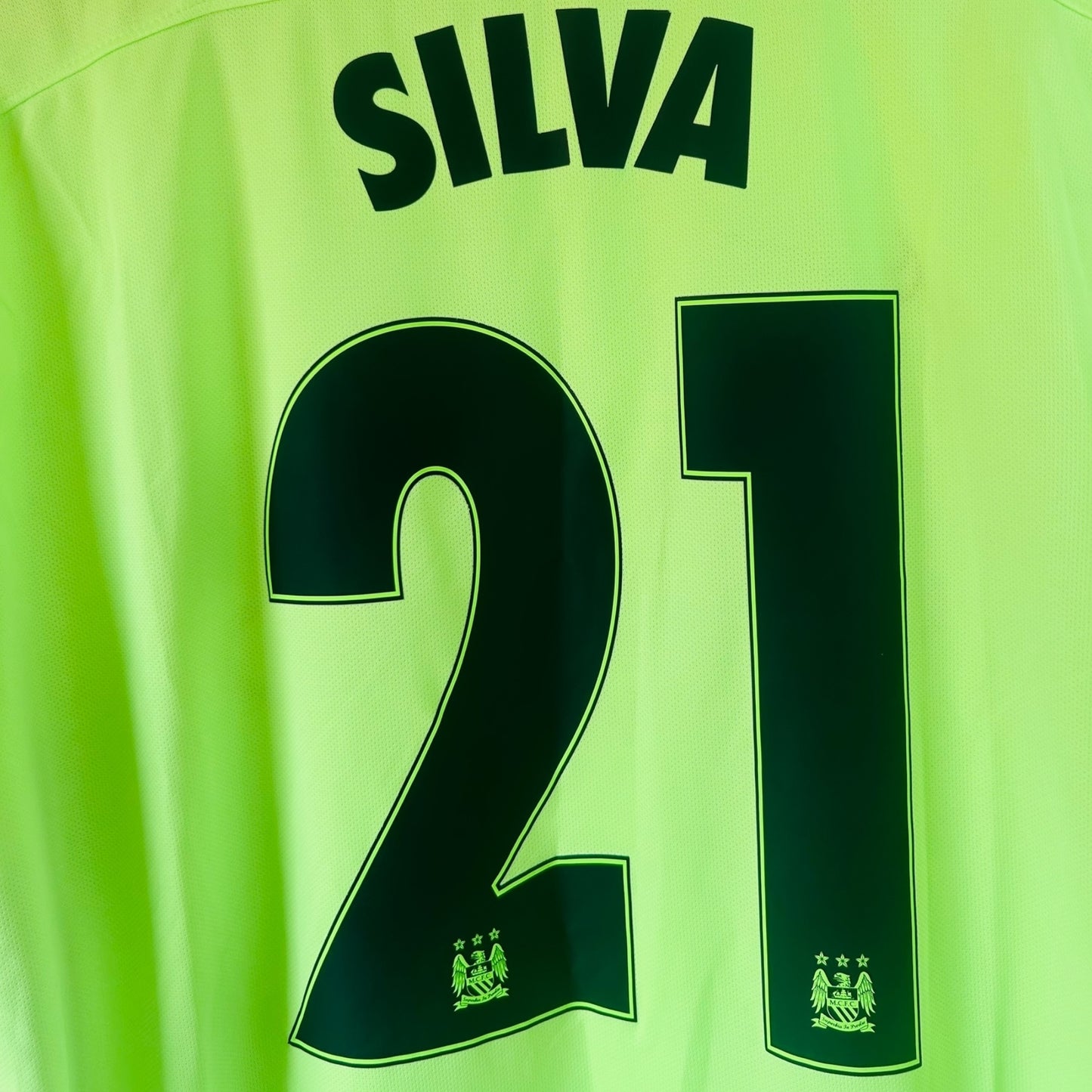 Manchester City 2015/16 3rd - Silva 21 (Large)