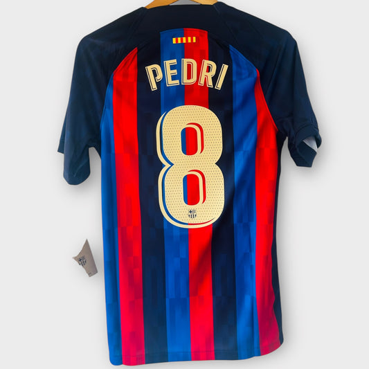 FC Barcelona 2022/23 Home - Pedri 8 *NEW* (XS)