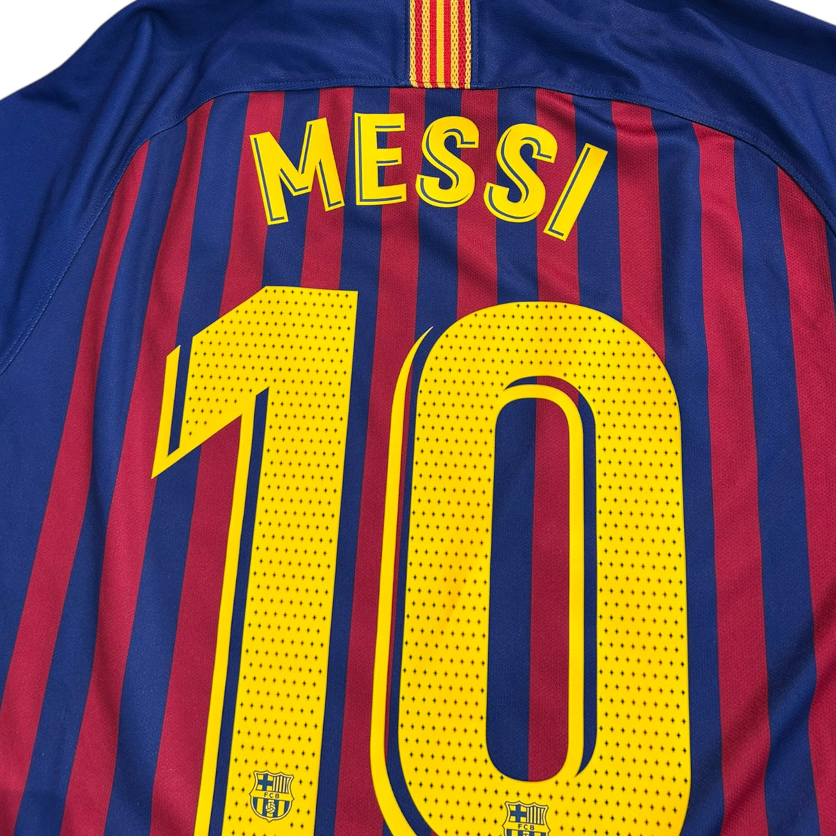 FC Barcelona 2018/19 Home - Messi 10 (Large)