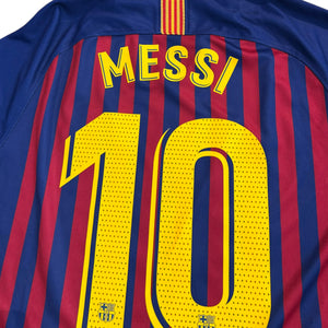 FC Barcelona 2018/19 Home - Messi 10 (Large)