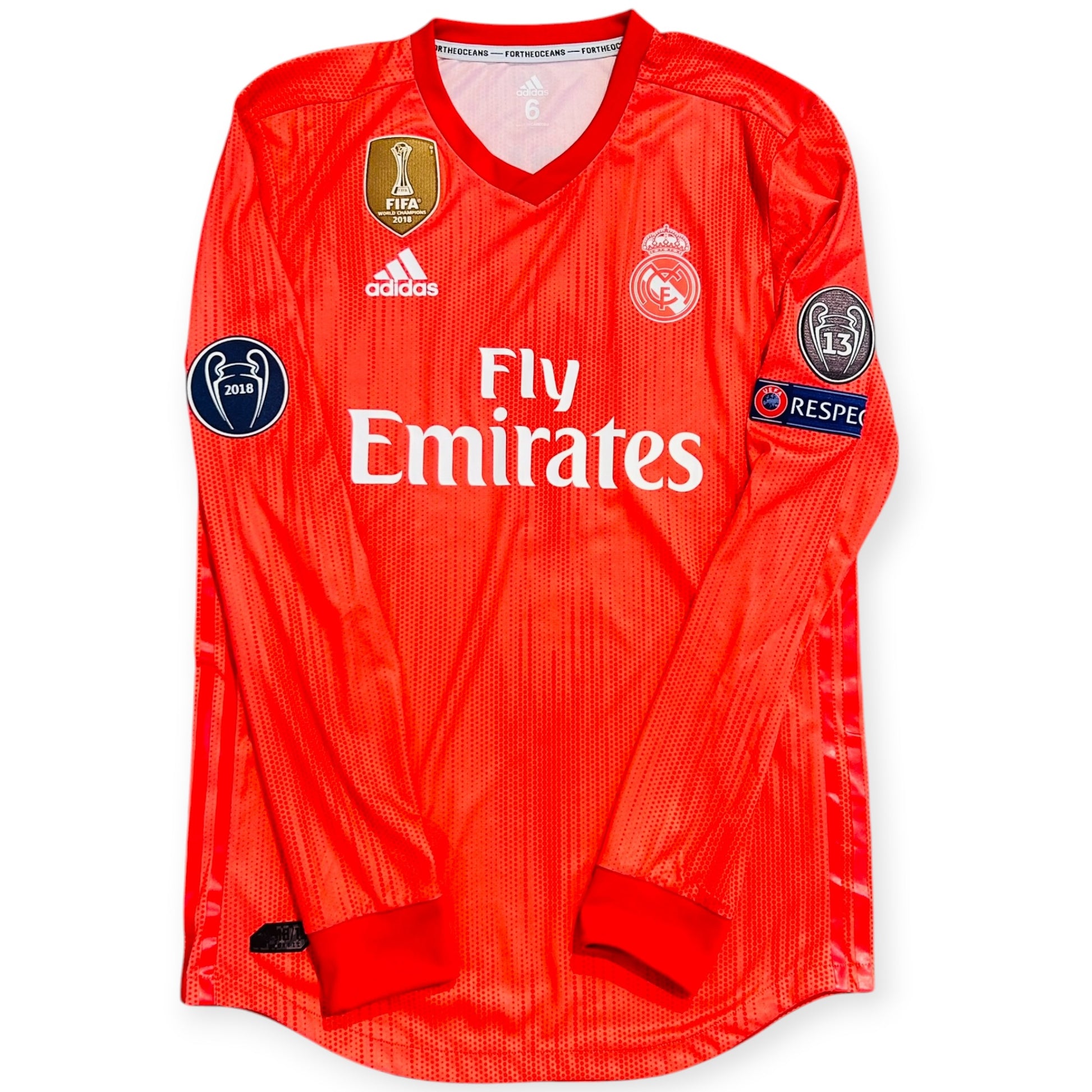 Real Madrid 2018/19 3rd *Player Issue* - Mariano 7 (Size 6 Medium) - KITLAUNCH