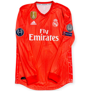 Real Madrid 2018/19 3rd *Player Issue* - Mariano 7 (Size 6 Medium) - KITLAUNCH