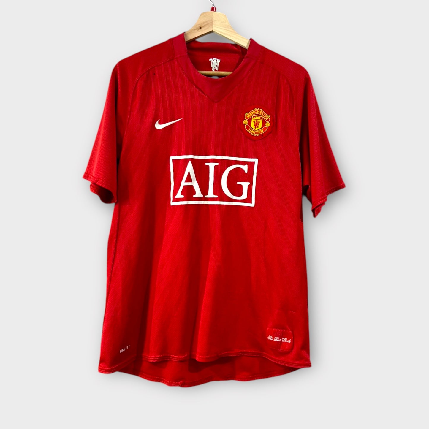 Manchester United 2007/08 Home - J.S Park 13 (Large)