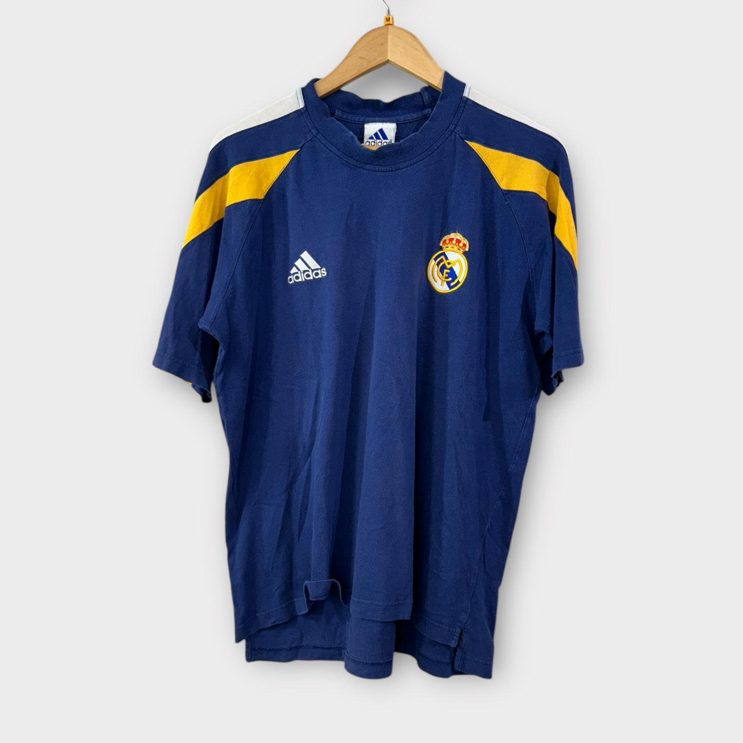 Real Madrid 1999-00 Adidas Pre-Match Shirt (Medium)