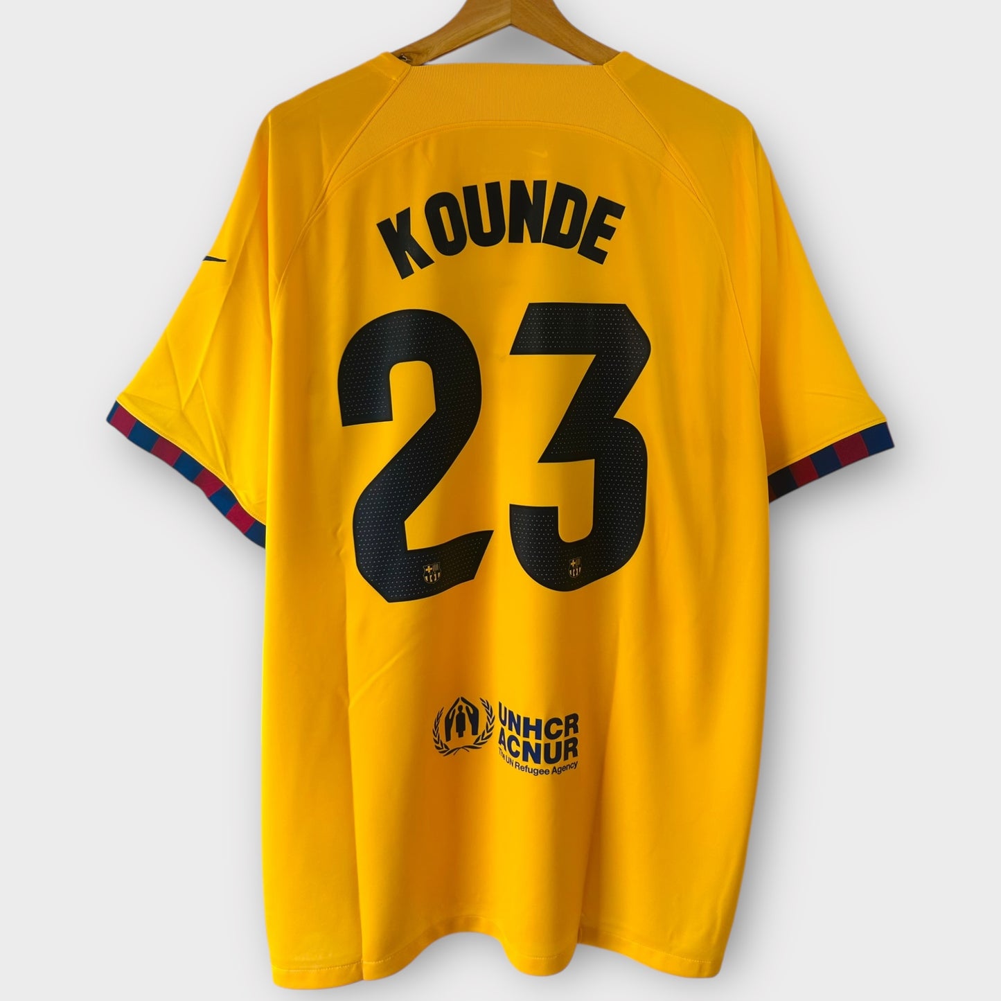 FC Barcelona 2023/24 Senyera 4th - Kounde 23 *NEW* (2XL)