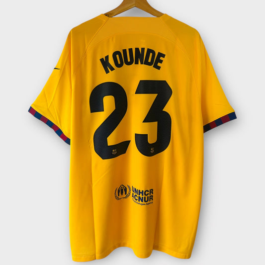 FC Barcelona 2023/24 Senyera 4th - Kounde 23 *NEW* (2XL)
