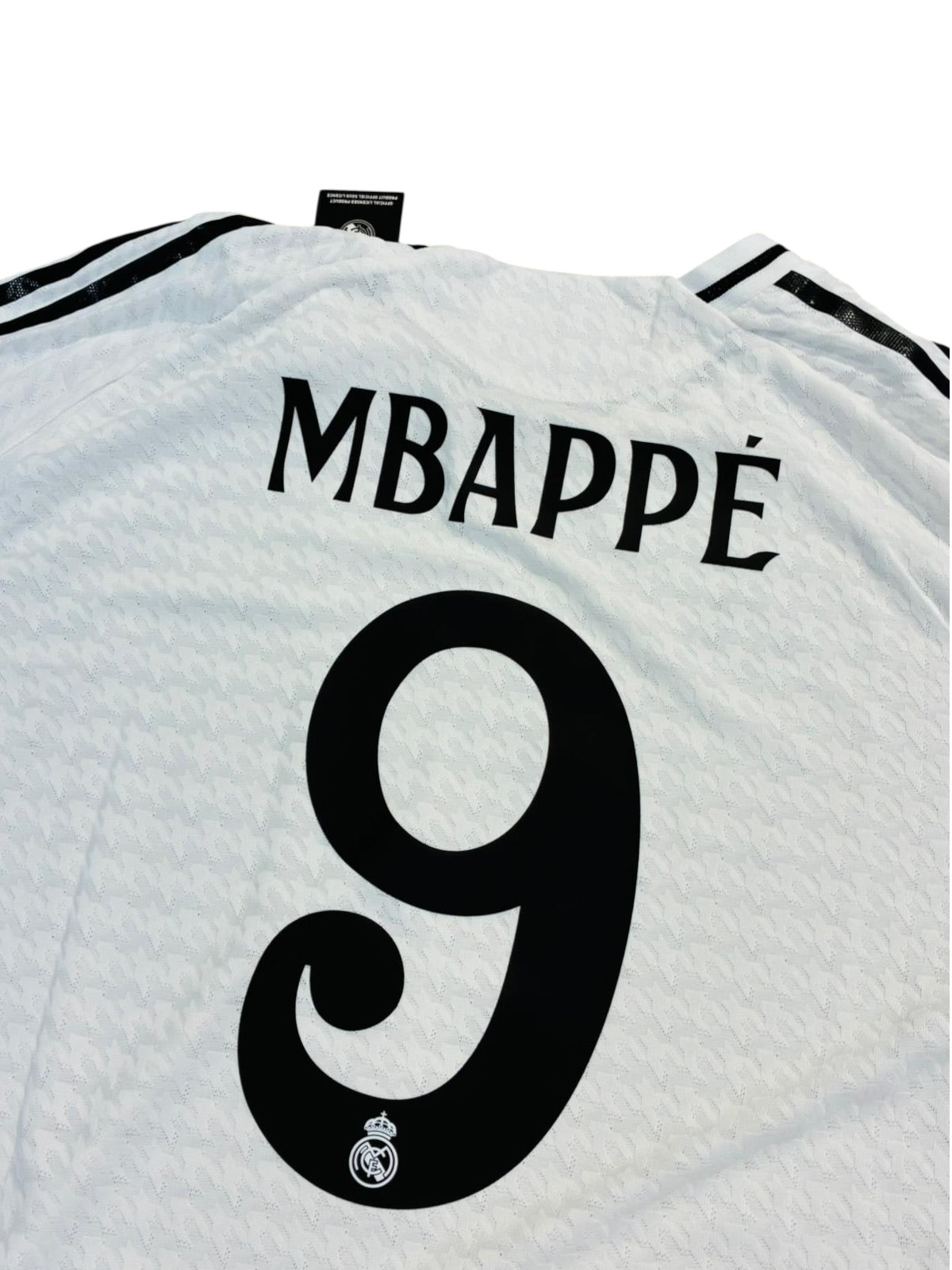 Real Madrid 2024/25 Home Player Version *Brand New* - Mbappe 9 (XL)