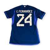 Argentina 2022 Away - E. Fernandez 24 (Large)