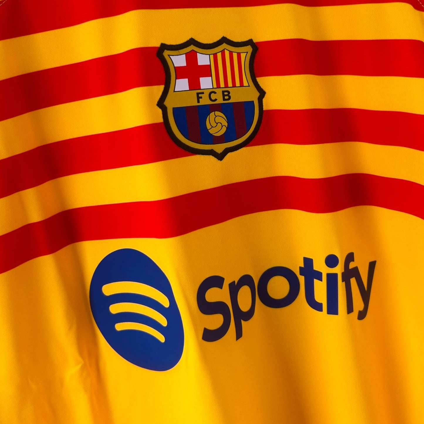 FC Barcelona 2023/24 Senyera 4th - Lamine Yamal *NEW* (XL)