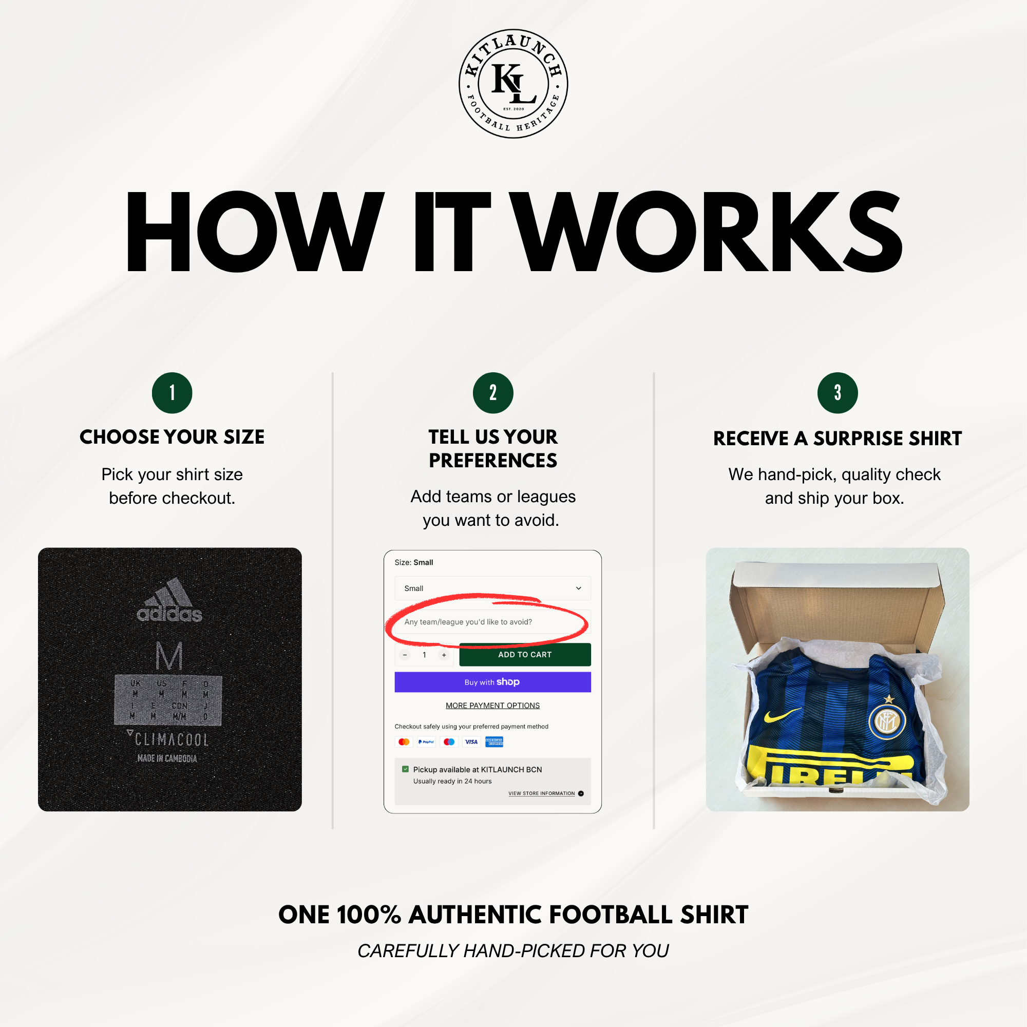 Premium Mystery Football Shirt Box