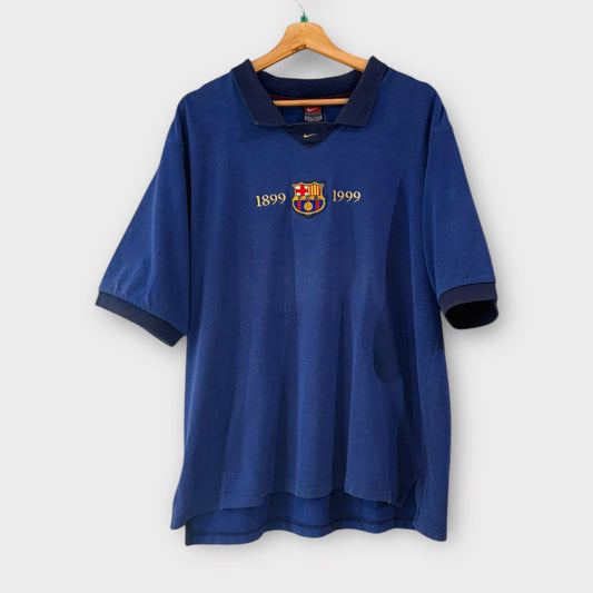 FC Barcelona 1999/00 Nike Polo Shirt (XL)