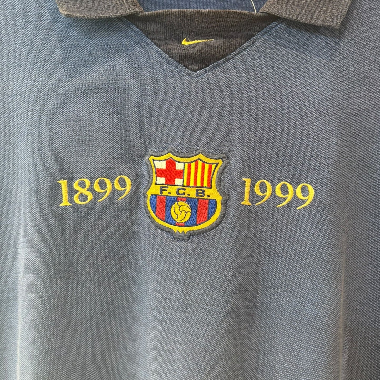 FC Barcelona 1999/00 Nike Polo Shirt (XL)