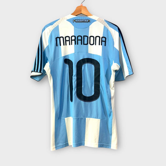 Argentina 2008 Home - Maradona 10 (Small)