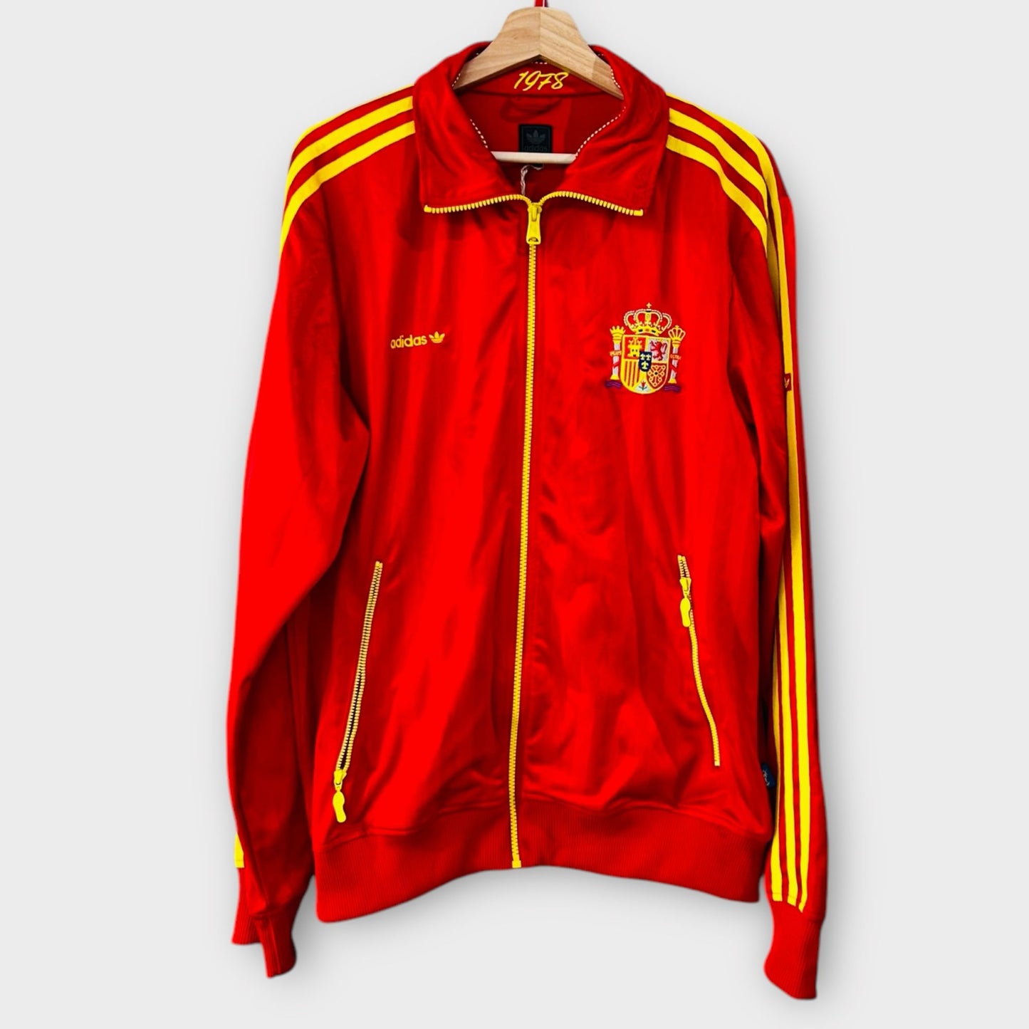 Spain 1978 Adidas Official Re-Issue Jacket (Large)