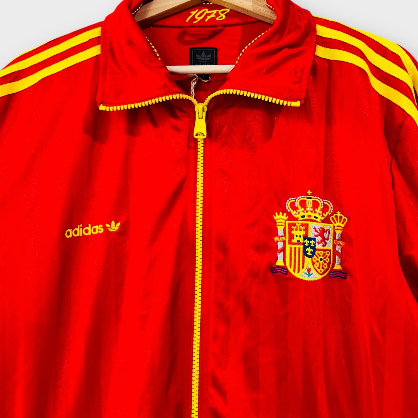 Spain 1978 Adidas Official Re-Issue Jacket (Large)